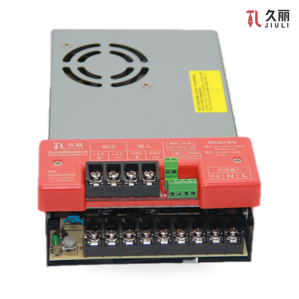 JL-DC450H Poultry Lighting DC Dimming Driver, front product view